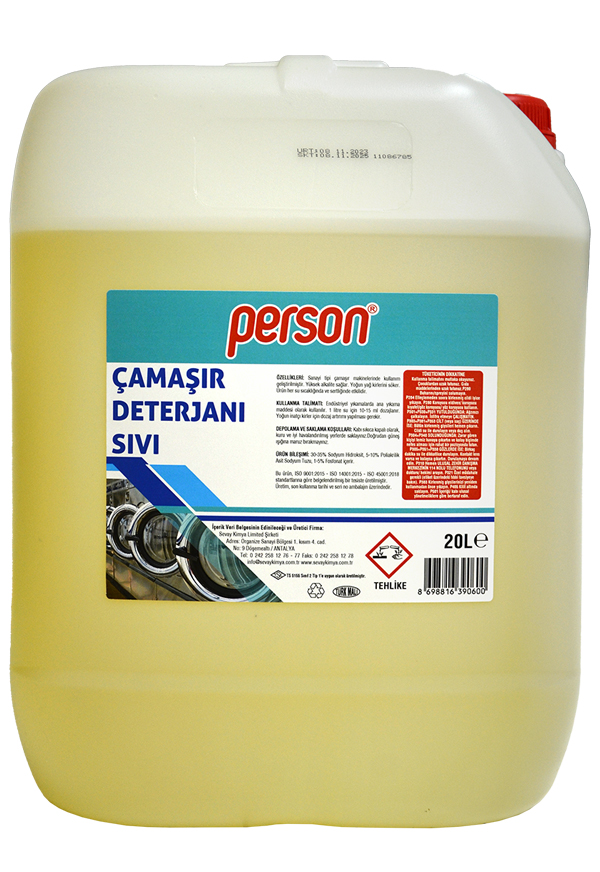 ÇAMAŞIR DETERJANI SIVI 20 L