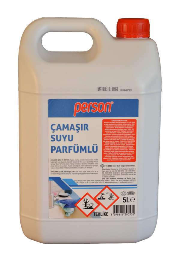 PERSON ÇAMAŞIR SUYU 5. LT (PARFÜMLÜ)